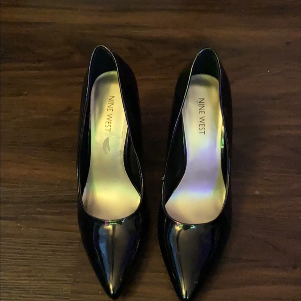 Black high heels